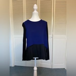 Elie Tahari Women's Boatneck Long-Sleeve Top